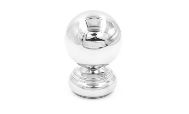 Наконечник шар на стойку Ø50.8 мм, штампованный, полированный, 400 Grit, AISI 201 k075-2 купить в Челябинске