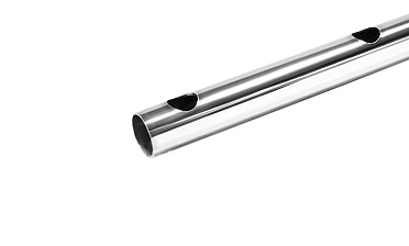 Труба AISI 304 25х1х6000, с перфорацией под  Ø12, 90°, GRIT 600 837-2 купить в Челябинске Труба AISI 304 25х1х6000, с перфорацией под  Ø12, 90°, GRIT 600 837-2 купить в Челябинске