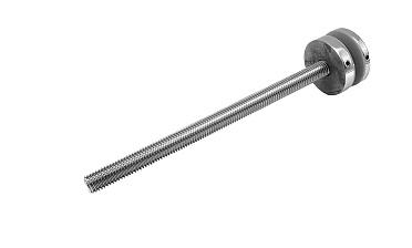 Точечный держатель для стекла, полированный, точеный, d=44 мм, шпилька M12 (AISI 304) k177 купить в Челябинске