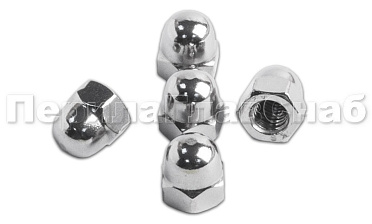 Колп. гайка нерж. М8  (DIN 1587.А2) М-3316 купить в Челябинске