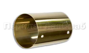 Соединитель для круглого пластикового поручня Ø50.8, золото k260-88 купить в Челябинске