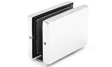 Коннектор стена-стекло с монтажной пластиной, полированный, вырез 09 t192 PSS купить в Челябинске Коннектор стена-стекло с монтажной пластиной, полированный, вырез 09 t192 PSS купить в Челябинске