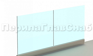 Ограждение без поручня на профиле купить в Челябинске