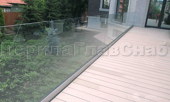 Ограждения для террас в Челябинске. Готовые проекты ПерилаГлавСнаб