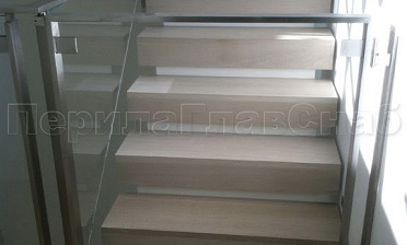 Зажимные одностворчатые калитки из нержавеющей стали со стеклом купить в Челябинске