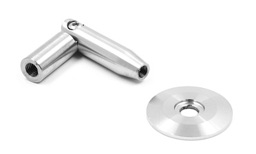 Крепление тяги к стене, шлифованная AISI 304 k621 купить в Челябинске Крепление тяги к стене, шлифованная AISI 304 k621 купить в Челябинске