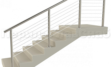 Заполнение из 7ми тросиков (тросик в оболочке) для крыльца купить в Челябинске