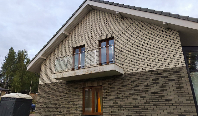 Французский балкон и лестница в Челябинске. Готовые проекты ПерилаГлавСнаб