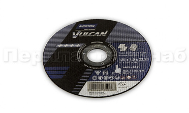 Диск отрезной Norton 125х1,0х22 по нерж/мет. Ф-1137 купить в Челябинске Диск отрезной Norton 125х1,0х22 по нерж/мет. Ф-1137 купить в Челябинске