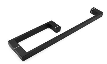 Ручка полотенцесушитель 25*10*200*450, черная t625 Bl купить в Челябинске Ручка полотенцесушитель 25*10*200*450, черная t625 Bl купить в Челябинске