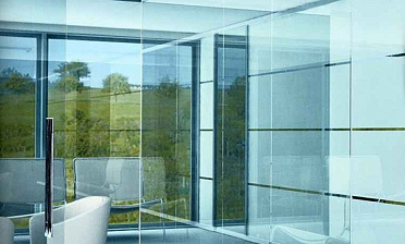 Стеклянные офисные перегородки на алюминиевом профиле купить в Челябинске