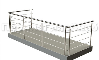 Балконные ограждения с ригельным заполнением в Челябинске. Готовые проекты ПерилаГлавСнаб Балконные ограждения с ригельным заполнением в Челябинске. Готовые проекты ПерилаГлавСнаб