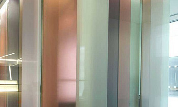 Перегородки в офис с подсветкой в Челябинске. Готовые проекты ПерилаГлавСнаб