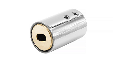 Коннектор стена-труба для трубы 19 мм, без юбки, шлифованный t907-2 SSS купить в Челябинске