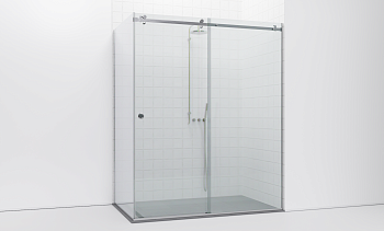 Комплект фурнитуры для раздвижной душевой перегородки, угловой, на профиле t552-1 в Челябинске. Готовые проекты ПерилаГлавСнаб