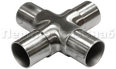 Соединение поручня Ø38.1 мм, крестовина (AISI 304) k360 купить в Челябинске