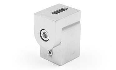 Держатель труба-стена, регулируемый, Ø19 мм, нерж., шлифованный t908 SSS купить в Челябинске