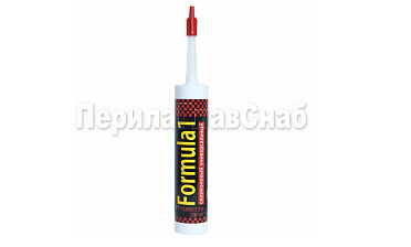 Герметик силиконовый Formula 1 280мл. прозрачный Ф-0381 купить в Челябинске Герметик силиконовый Formula 1 280мл. прозрачный Ф-0381 купить в Челябинске