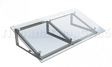 Козырек на треугольном скате на спайдерах купить в Челябинске