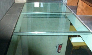 Стеклянный потолок в муниципальном заведении купить в Челябинске