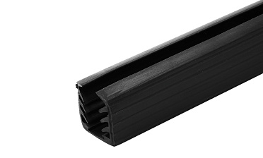 Уплотнитель в поручень с пазом 24х24 под LED ленту на стекло 12мм EPDM (палки 3 м) Фk300 купить в Челябинске Уплотнитель в поручень с пазом 24х24 под LED ленту на стекло 12мм EPDM (палки 3 м) Фk300 купить в Челябинске