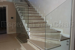 Ограждения лестничных маршей в Челябинске. Готовые проекты ПерилаГлавСнаб - фото 9 Ограждения лестничных маршей в Челябинске. Готовые проекты ПерилаГлавСнаб - фото 9