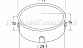 Заглушка для трубы штампованная Ø32х1.5 мм полированная (AISI 304) k036-32