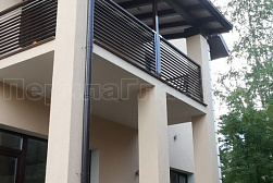 Перила и ограждения из нержавейки и дерева в Челябинске. Готовые проекты ПерилаГлавСнаб - фото 12