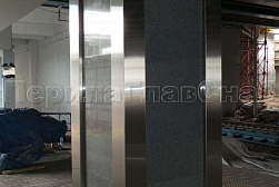 Облицовка колонн нержавеющей сталью в Челябинске. Готовые проекты ПерилаГлавСнаб - фото 9