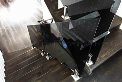 Ограждения лестничных маршей в Челябинске. Готовые проекты ПерилаГлавСнаб - фото 12 Ограждения лестничных маршей в Челябинске. Готовые проекты ПерилаГлавСнаб - фото 12