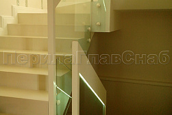 Поручни, перила и ограждения с подсветкой в Челябинске. Готовые проекты ПерилаГлавСнаб - фото 24