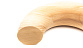 Бублик буковый Ø50.8, 180 град., половинка Фk379-1/2