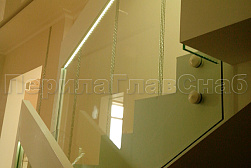 Поручни, перила и ограждения с подсветкой в Челябинске. Готовые проекты ПерилаГлавСнаб - фото 23