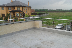 Ограждения и перила без ригелей из нержавеющей стали (без заполнения) в Челябинске. Готовые проекты ПерилаГлавСнаб - фото 6