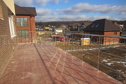 Ограждения для кровли из нержавеющей стали в Челябинске. Готовые проекты ПерилаГлавСнаб - фото 20