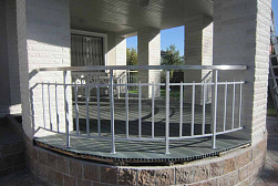 Перила и ограждения с вертикальным заполнением в Челябинске. Готовые проекты ПерилаГлавСнаб - фото 15