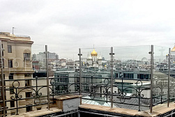 Цельностеклянные ограждения для крыш в Челябинске. Готовые проекты ПерилаГлавСнаб - фото 19