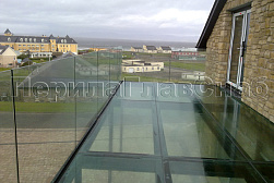 Стеклянные перила для балконов в Челябинске. Готовые проекты ПерилаГлавСнаб - фото 25