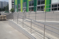 Поручни для инвалидов из нержавеющей стали в Челябинске. Готовые проекты ПерилаГлавСнаб - фото 1