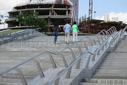Перила для лестниц из металла в Челябинске. Готовые проекты ПерилаГлавСнаб - фото 3