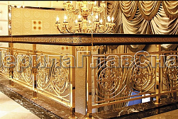 Латунные перила под золото в Челябинске. Готовые проекты ПерилаГлавСнаб - фото 17 Латунные перила под золото в Челябинске. Готовые проекты ПерилаГлавСнаб - фото 17