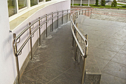Поручни для инвалидов из нержавеющей стали в Челябинске. Готовые проекты ПерилаГлавСнаб - фото 19