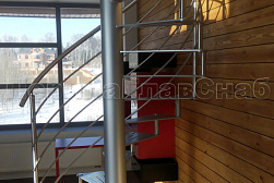 Ограждения для лестниц в Челябинске. Готовые проекты ПерилаГлавСнаб - фото 26 Ограждения для лестниц в Челябинске. Готовые проекты ПерилаГлавСнаб - фото 26