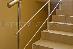 Перила и ограждения из нержавеющей стали с двумя ригелями в Челябинске. Готовые проекты ПерилаГлавСнаб - фото 9