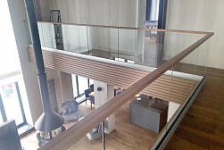 Цельностеклянные ограждения на несущем стекле в Челябинске. Готовые проекты ПерилаГлавСнаб - фото 15