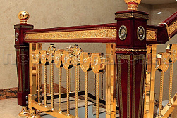 Латунные перила под золото в Челябинске. Готовые проекты ПерилаГлавСнаб - фото 4 Латунные перила под золото в Челябинске. Готовые проекты ПерилаГлавСнаб - фото 4