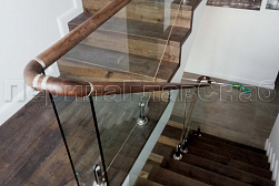 Перила и ограждения из нержавейки и дерева в Челябинске. Готовые проекты ПерилаГлавСнаб - фото 23