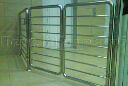 Нержавеющие калитки в Челябинске. Готовые проекты ПерилаГлавСнаб - фото 12