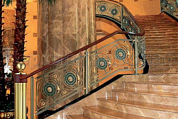 Латунные перила под золото в Челябинске. Готовые проекты ПерилаГлавСнаб - фото 3 Латунные перила под золото в Челябинске. Готовые проекты ПерилаГлавСнаб - фото 3