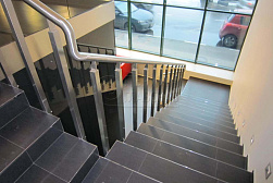 Перила и ограждения с вертикальным заполнением в Челябинске. Готовые проекты ПерилаГлавСнаб - фото 12